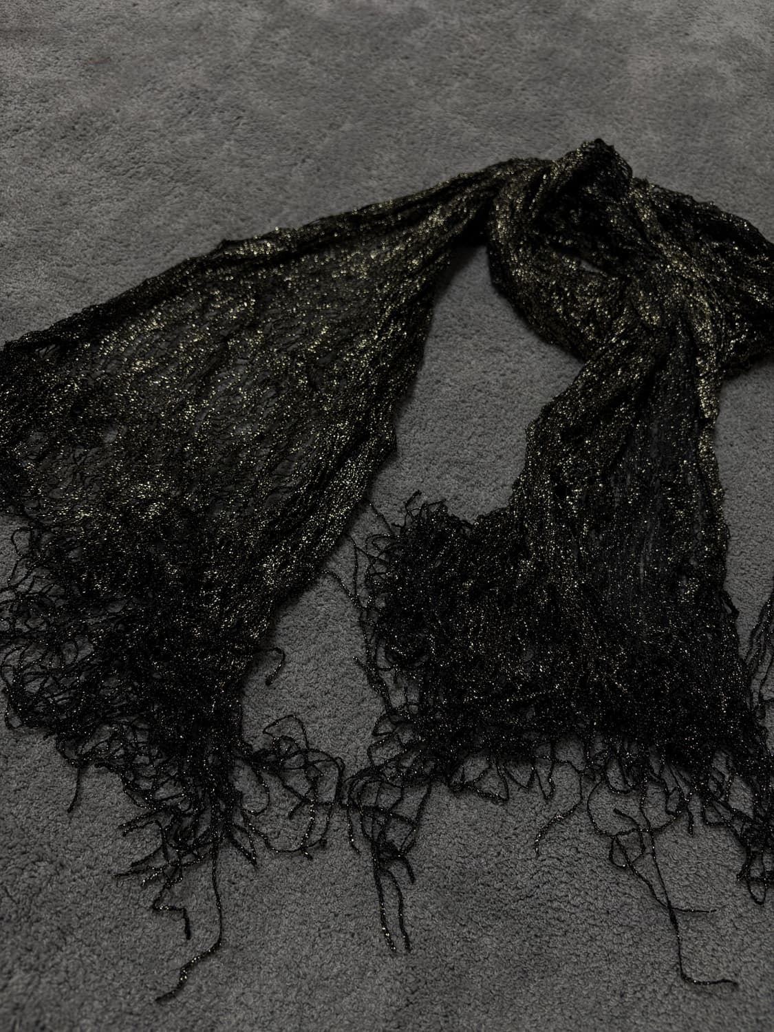 Vintage v-kei punk mood scarf 상품이미지3