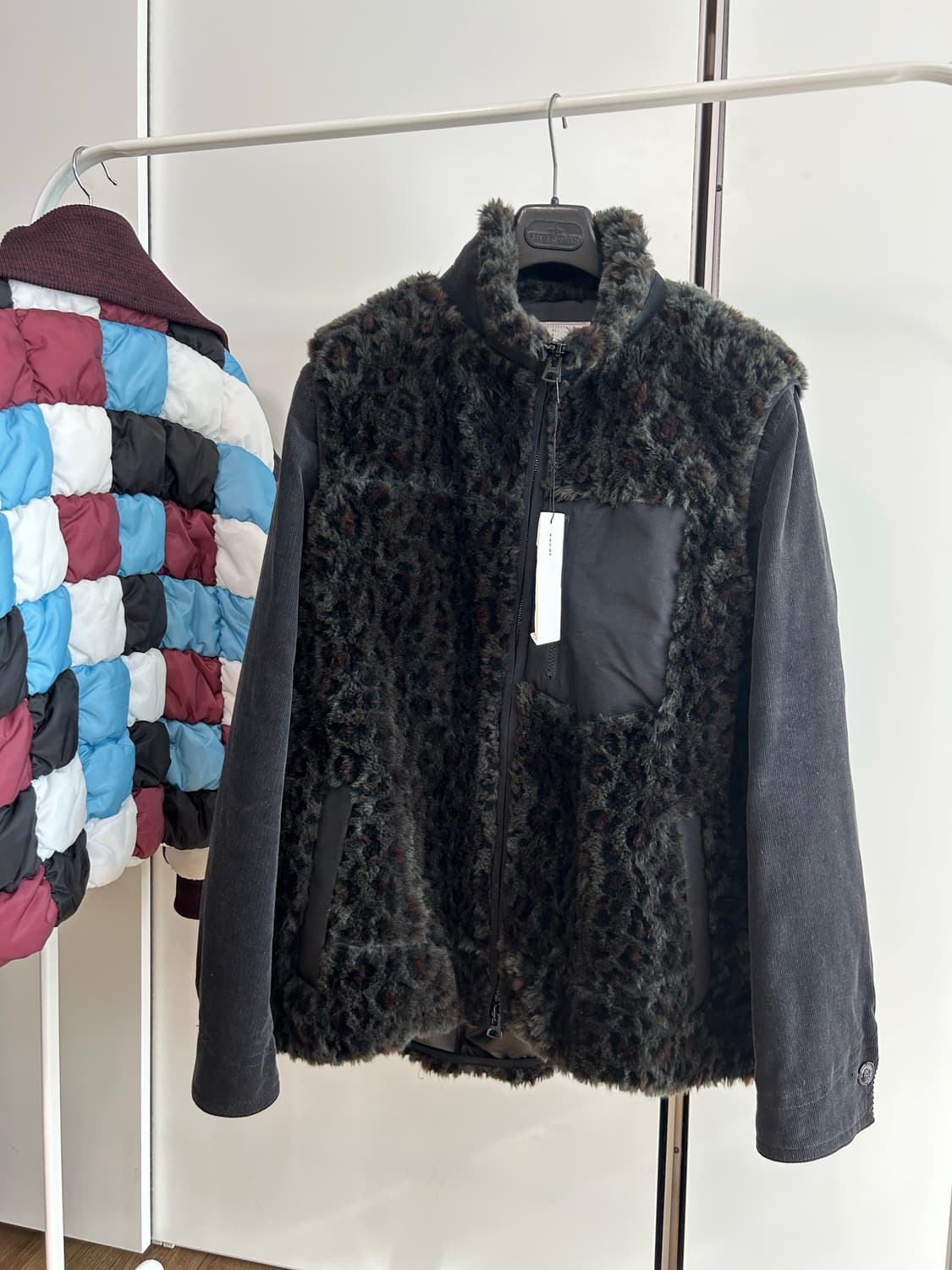 사카이 퍼 트리밍 자켓 상품이미지1