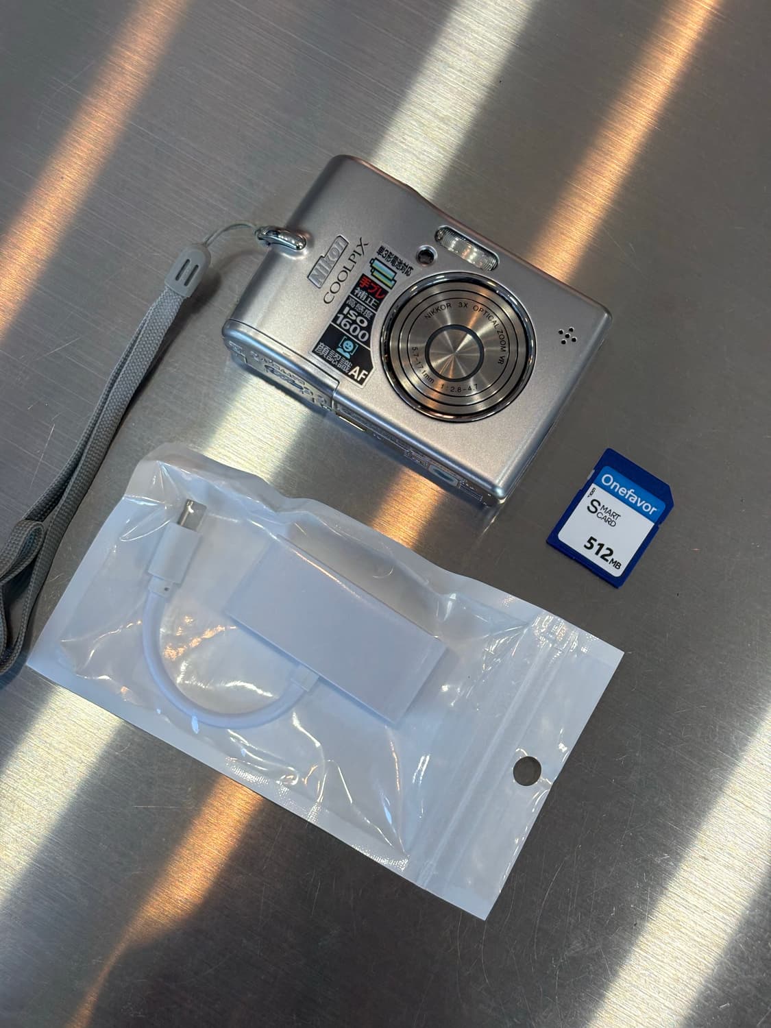 날짜표시)니콘 쿨픽스 L12 실버 빈티지디카 상품이미지2