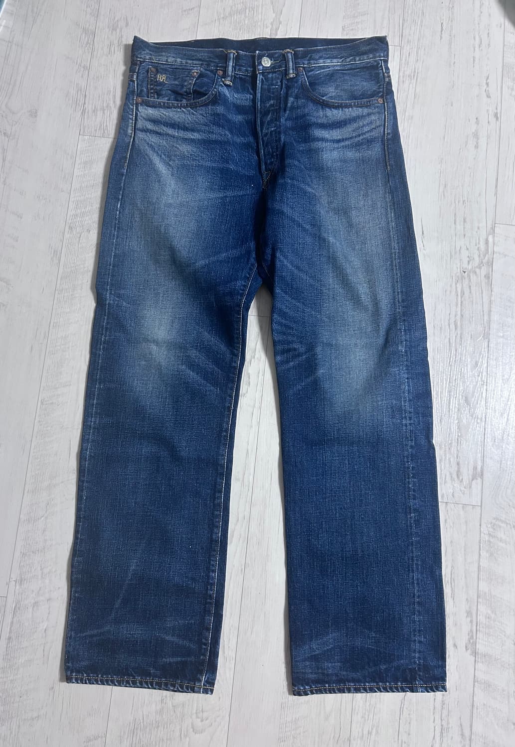 RRL 빈티지 파이브 포켓 기빈스 워싱 데님 진 32x30 상품이미지1