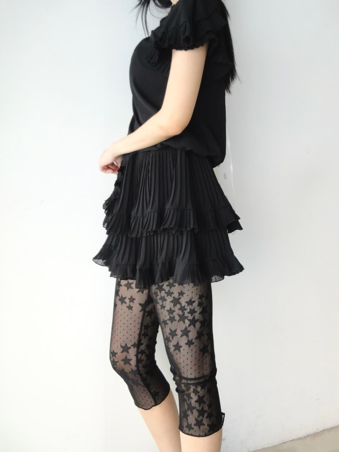 Star point leggings / black 상품이미지5