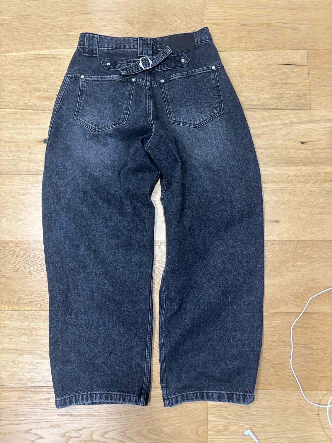 9999아카이브 커브드 데님 상품이미지2