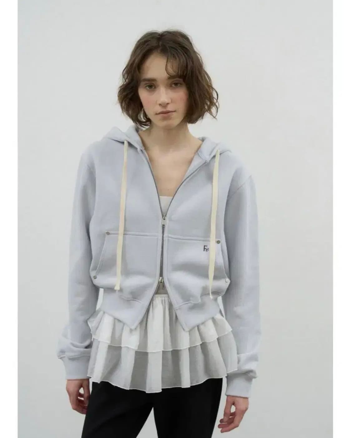 포에토 Charger logo hoody 후드집업 상품이미지3