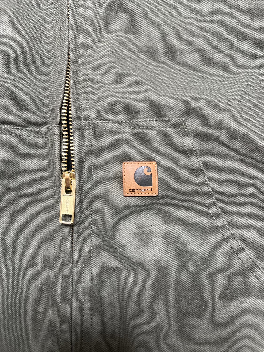 칼하트 모스크린 (US가죽패치)빈티지 상품이미지5