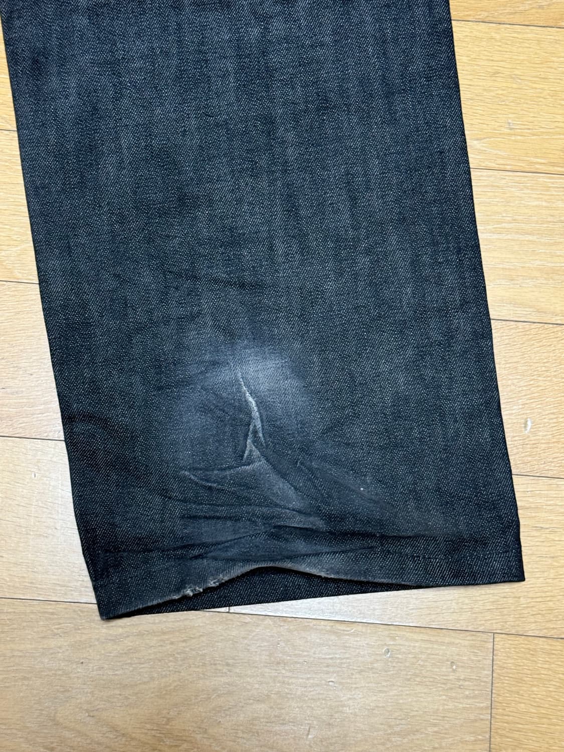 RAW DENIM JAPANESE REGULAR FIT BLACK 상품이미지4