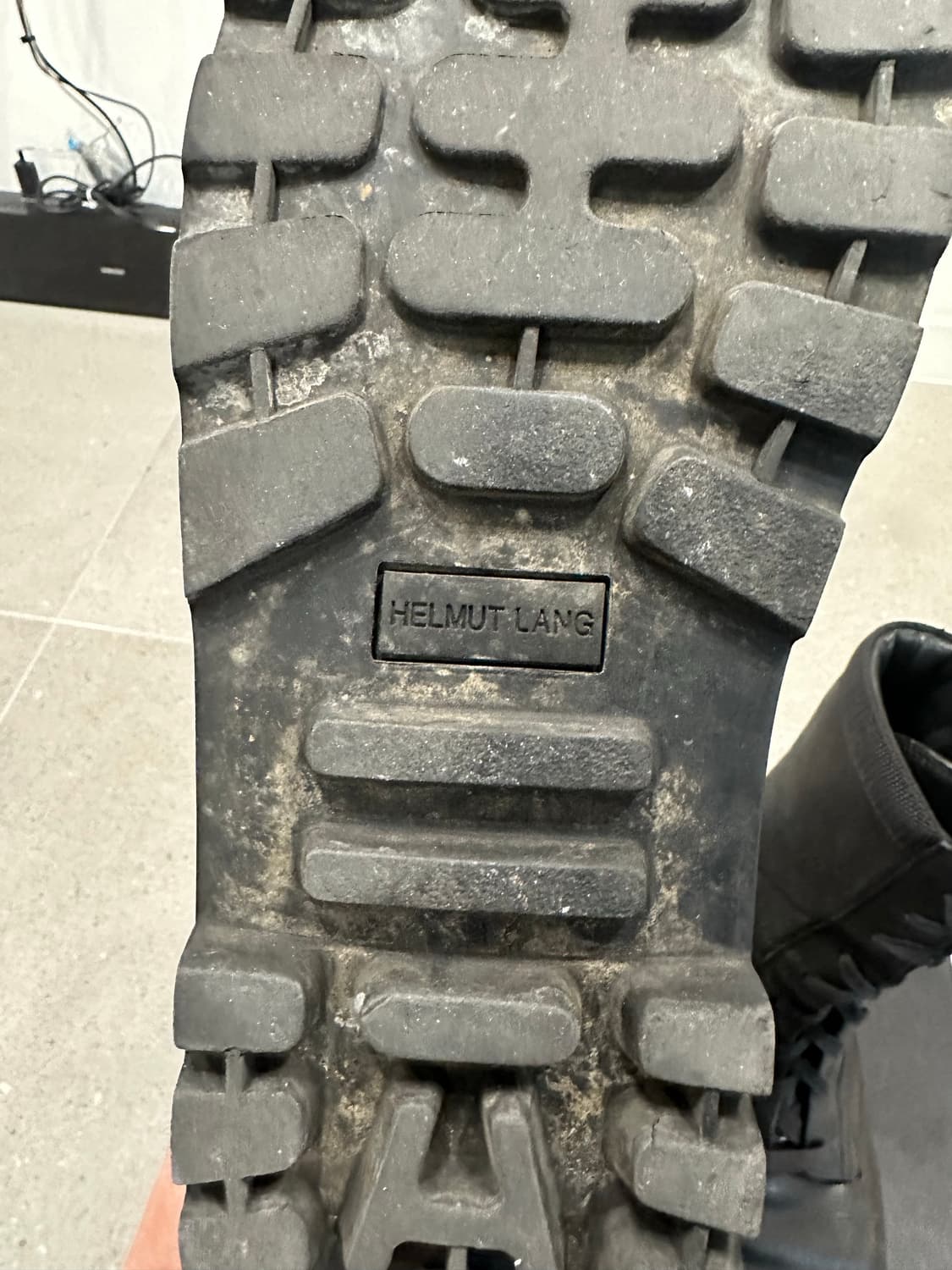 Helmut lang 03aw 컴뱃 부츠 상품이미지6