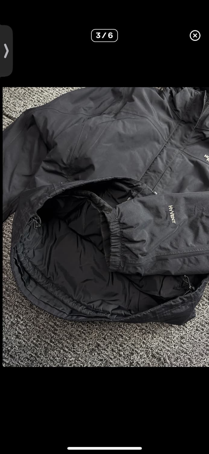 노스페이스 하이벤트 2in1 바람막이 패딩 레이어 상품이미지3