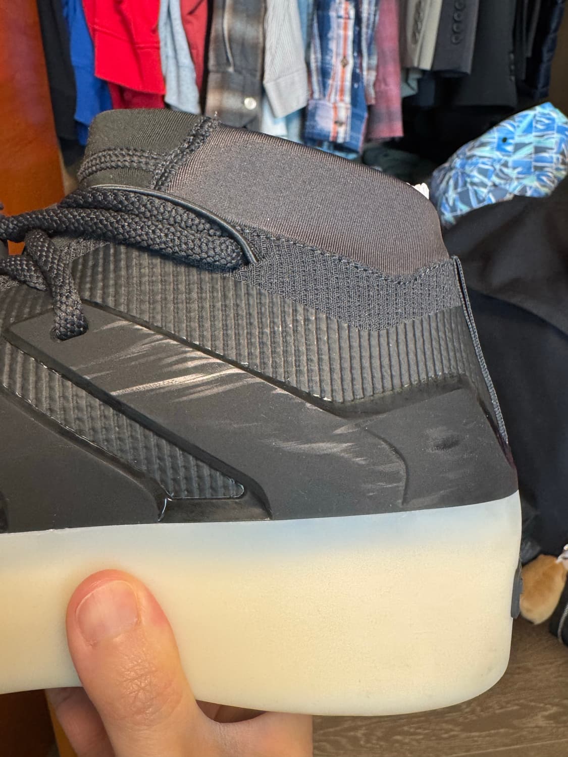 아디다스 x 피어 오브 갓 애슬레틱스 I 베스킷볼 카본 세서미 275 상품이미지4