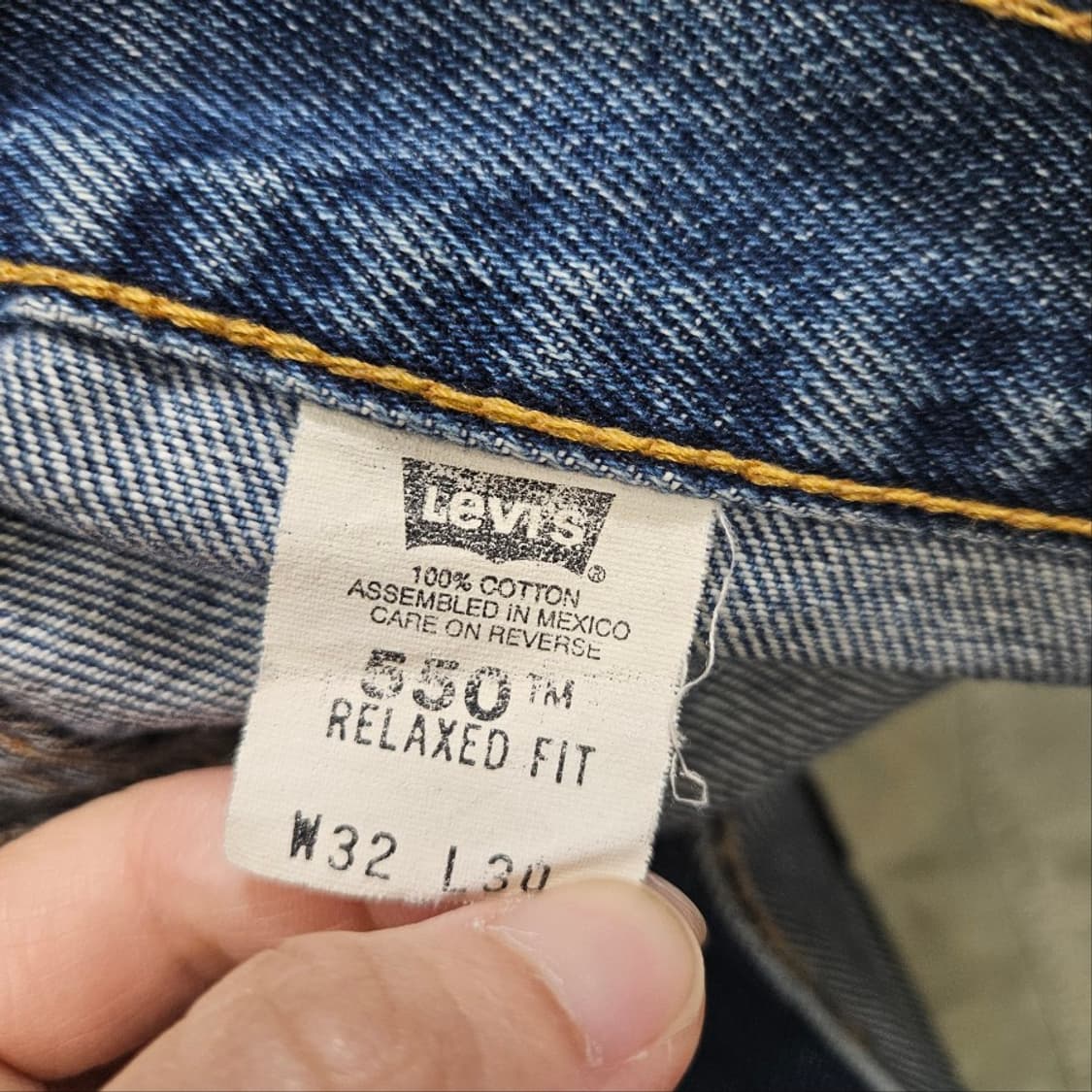 90s 리바이스 550 데님 팬츠 32/30 상품이미지7