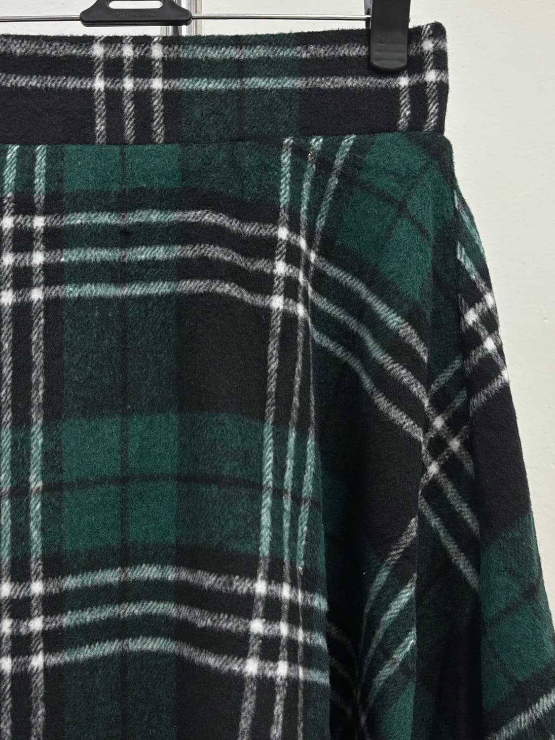 빈티지 체크 스커트 상품이미지5