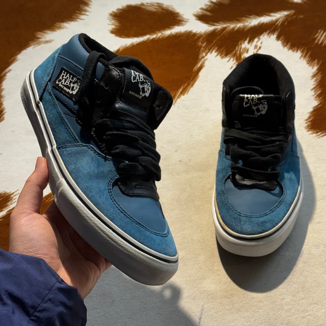 반스 하프캡 프로 스웨이드 블루 (260) 상품이미지1
