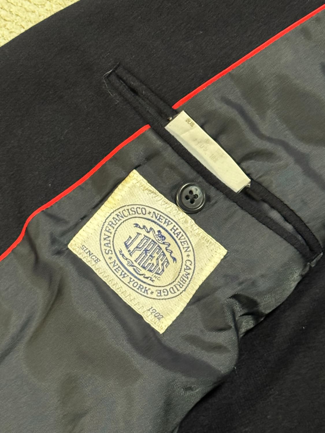 제이프레스 네이비 금장 블레이저 100사이즈 상품이미지6