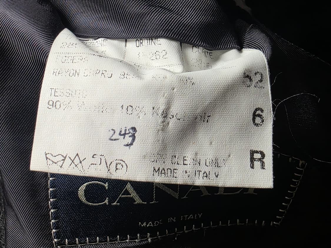 CANALI 캐시미어 헤링본 자켓 (52) 상품이미지6