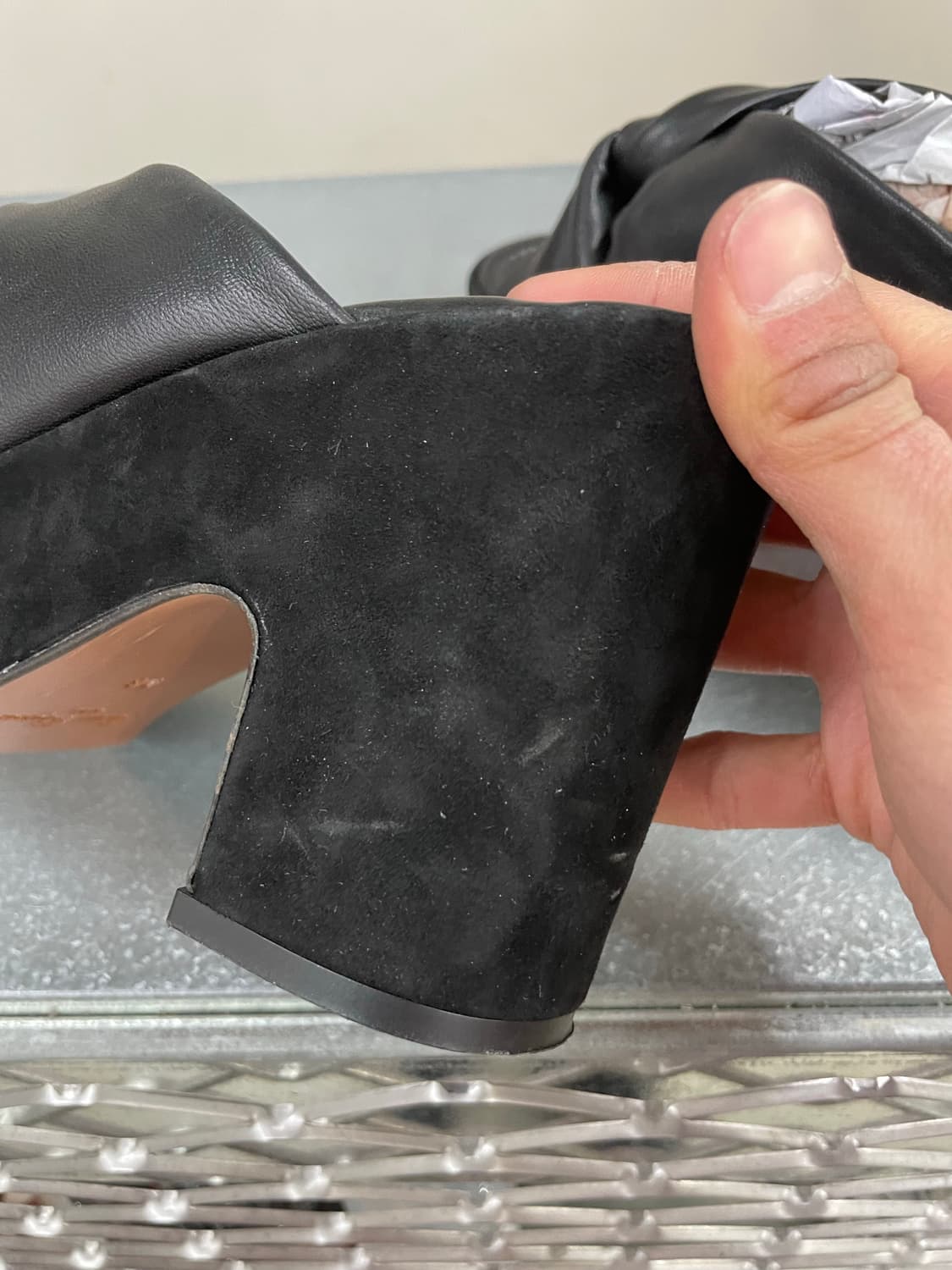 로베르 끌레제리 레더 스웨이드 샌들 38 상품이미지7