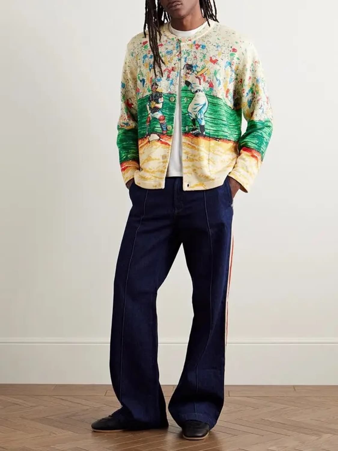 Bode slugger cardigan (M) 상품이미지3