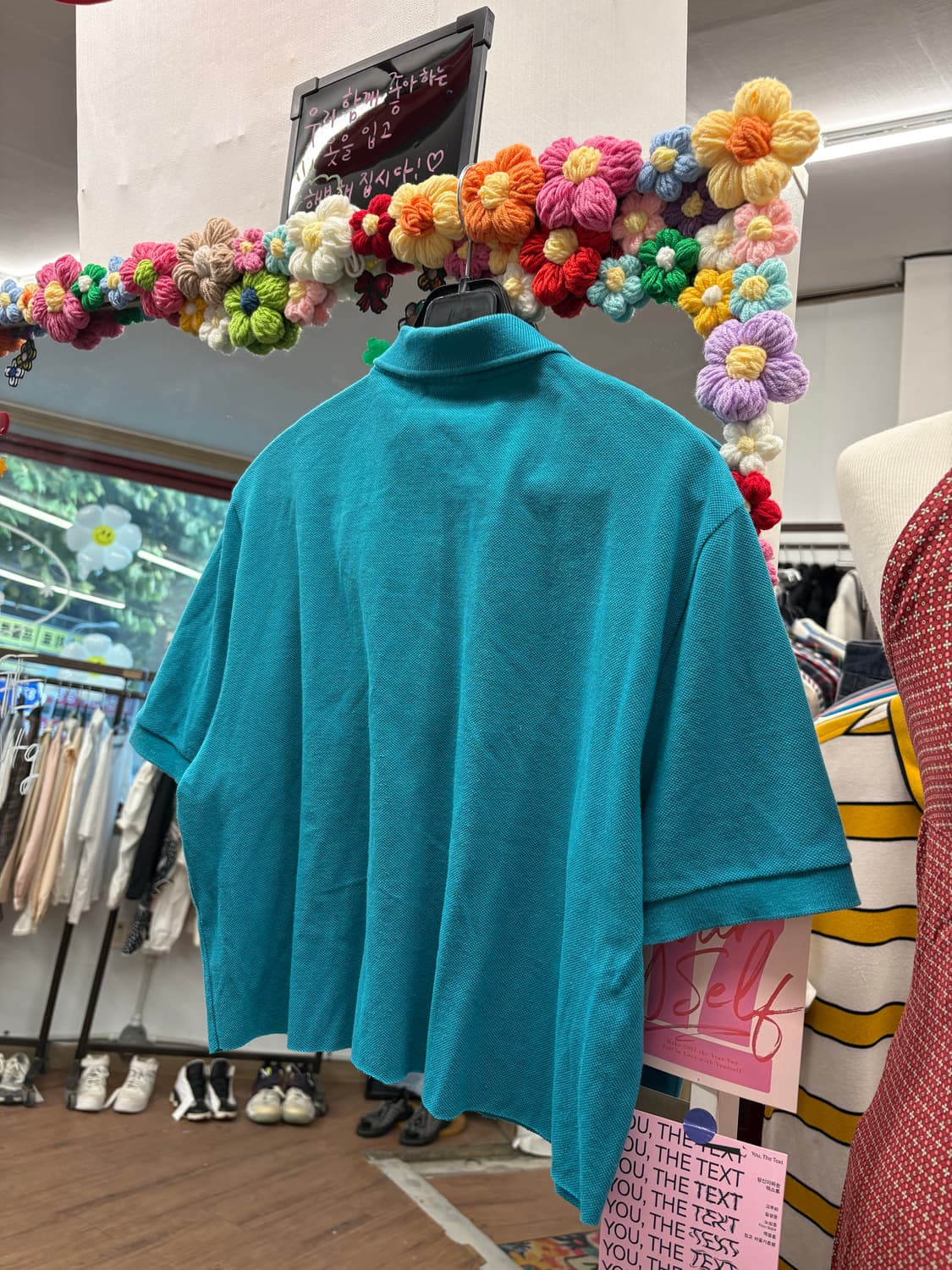 라코스테 빈티지 카라티 크롭  상품이미지3