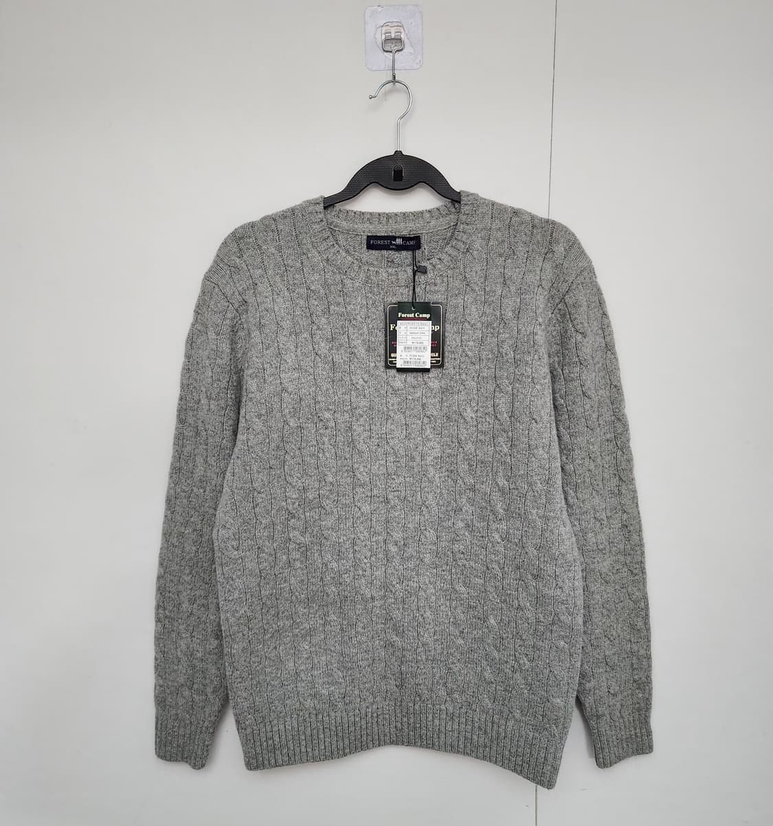포레스트캠프 110 꽈배기니트 케이블니트. 새상품 상품이미지1