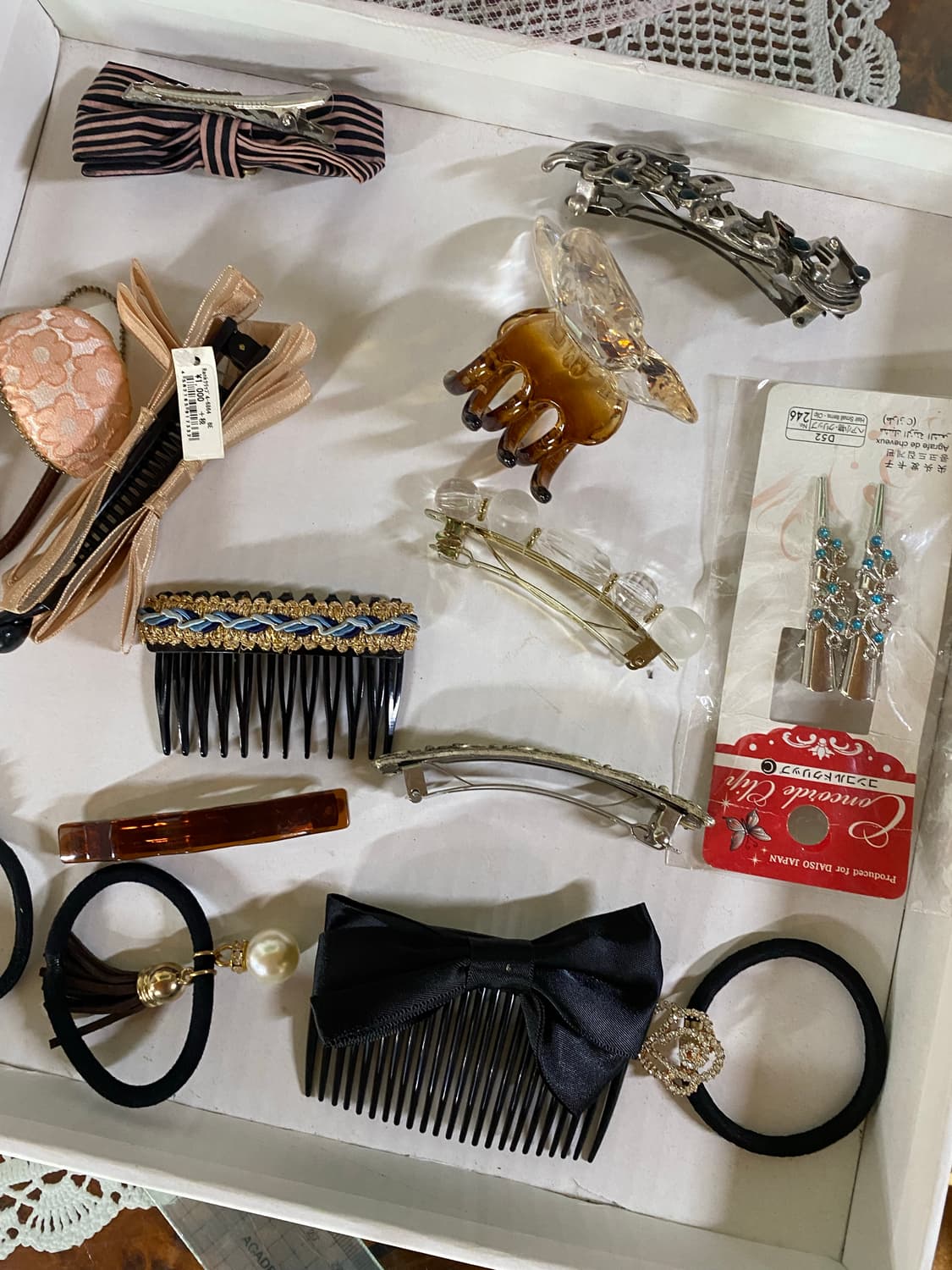 일본 프랑스 수입 빈티지 헤어핀등 일괄 상품이미지6