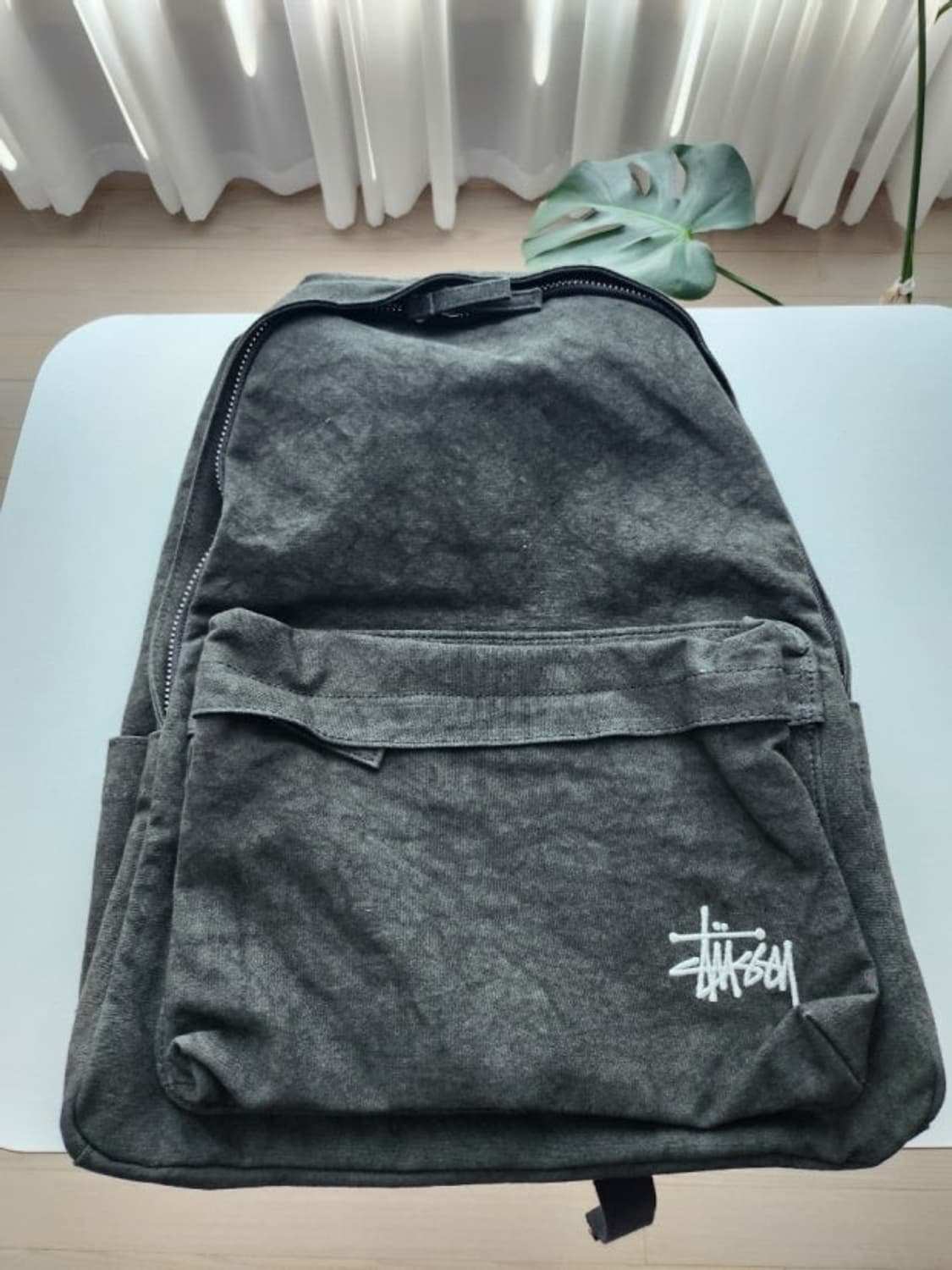 스투시 워시드 캔버스 백팩 상품이미지1