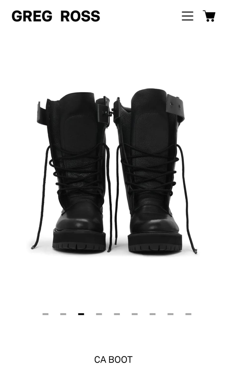 [us9] GREG ROSS CA BOOT 그렉 로스 ca부츠 상품이미지3