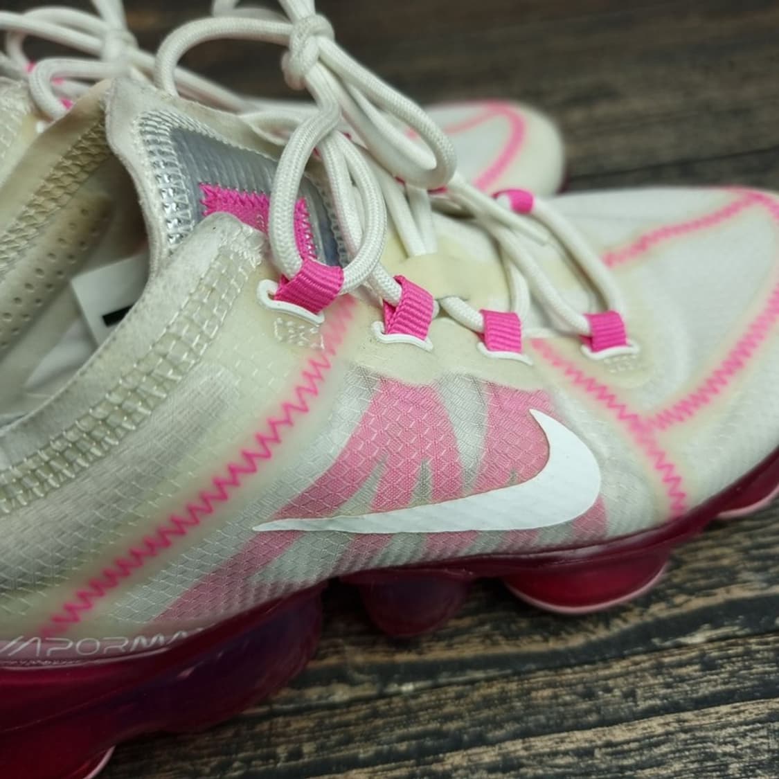 [나이키] 에어 베이퍼맥스 2019 써밋 화이트 핑크 M19793 상품이미지10