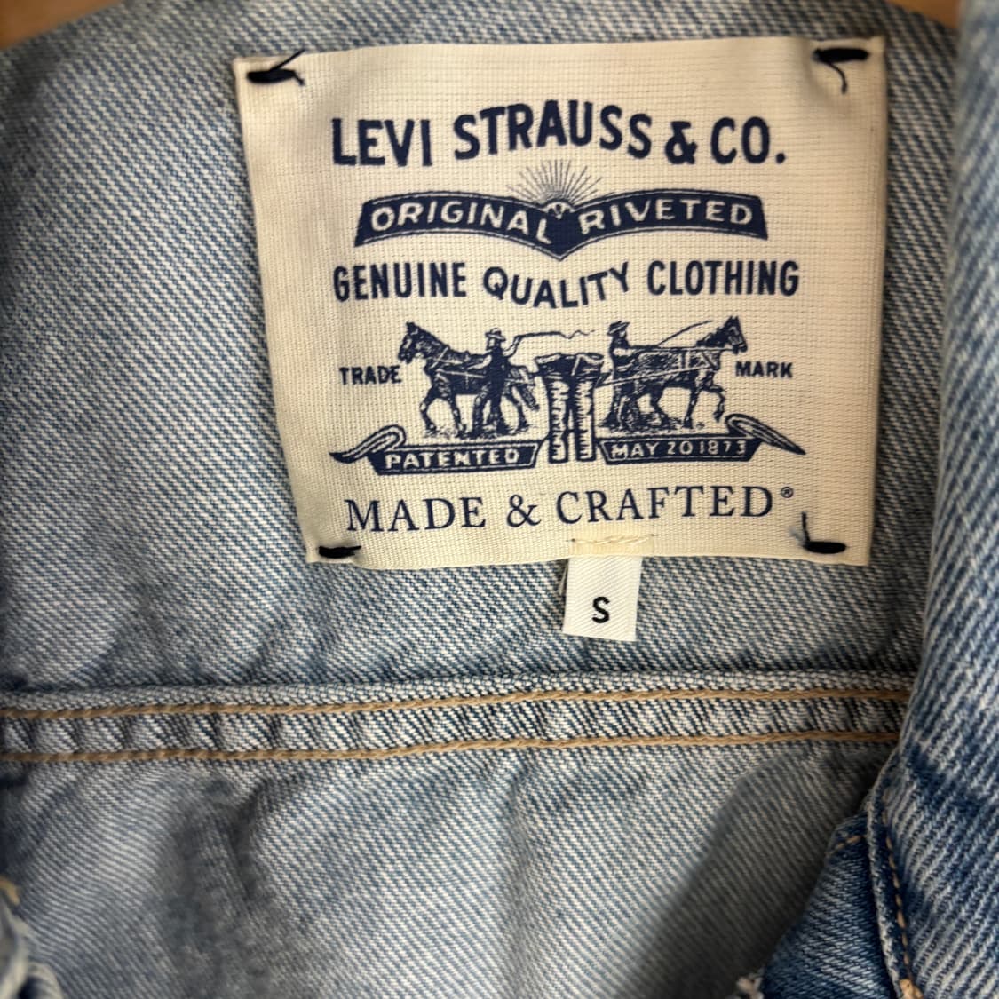 리바이스 LMC 스트롱 숄더 트러커 자켓 상품이미지3