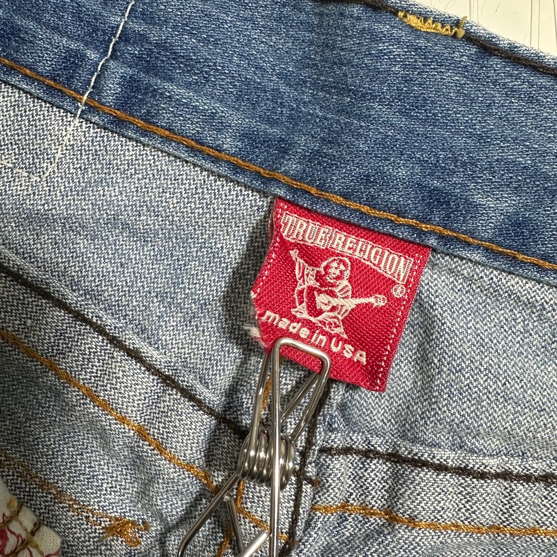 트루릴리전 joey 패치워크 플레어 데님 진 상품이미지6