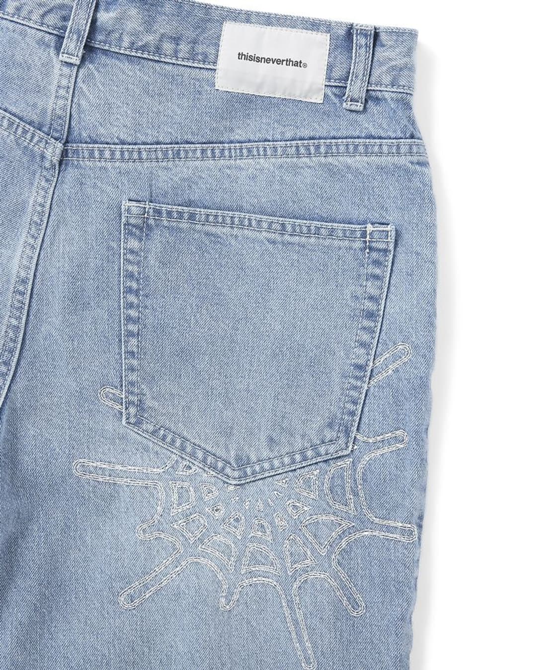 디스이즈네버댓 Web Embroidery Jeans  상품이미지2