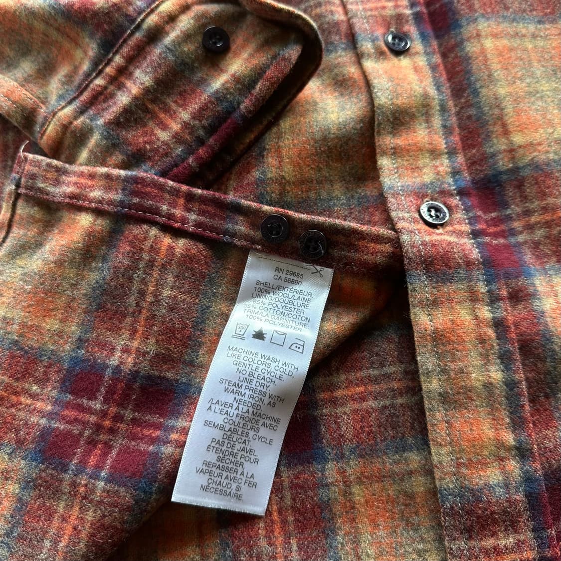 [M]펜들턴 PENDLETON 엘보 패치 플란넬 셔츠 상품이미지10