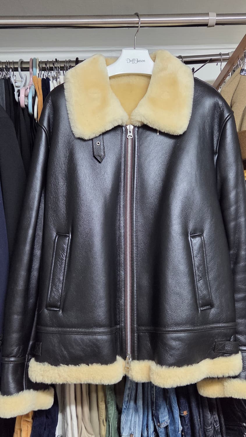 스페로네 리얼 B3 무스탕 자켓 맨 (브라운) 상품이미지1