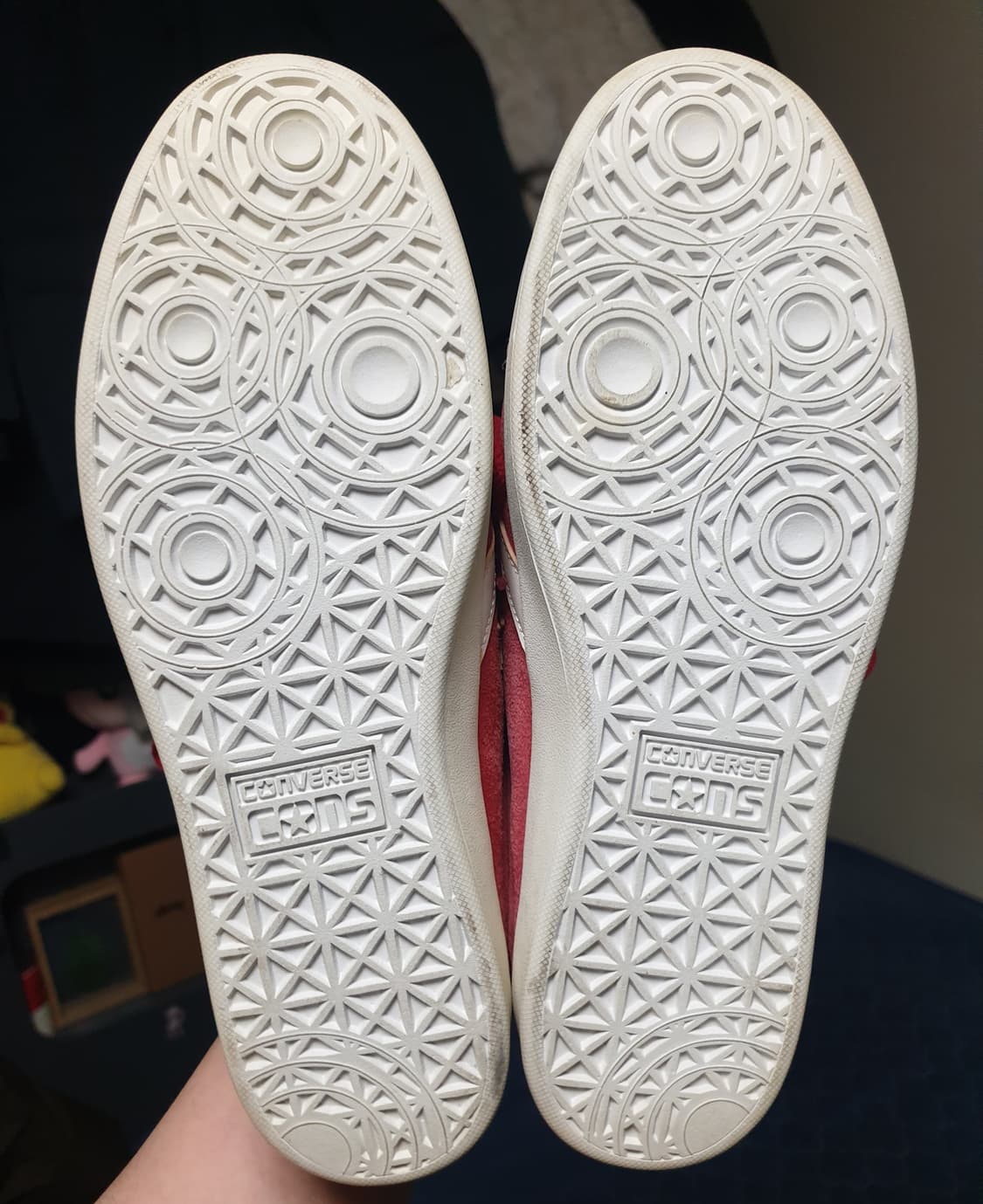 컨버스 CONS 스타플레이어 스웨이드 빈티지레드 스니커즈 (250) 상품이미지5