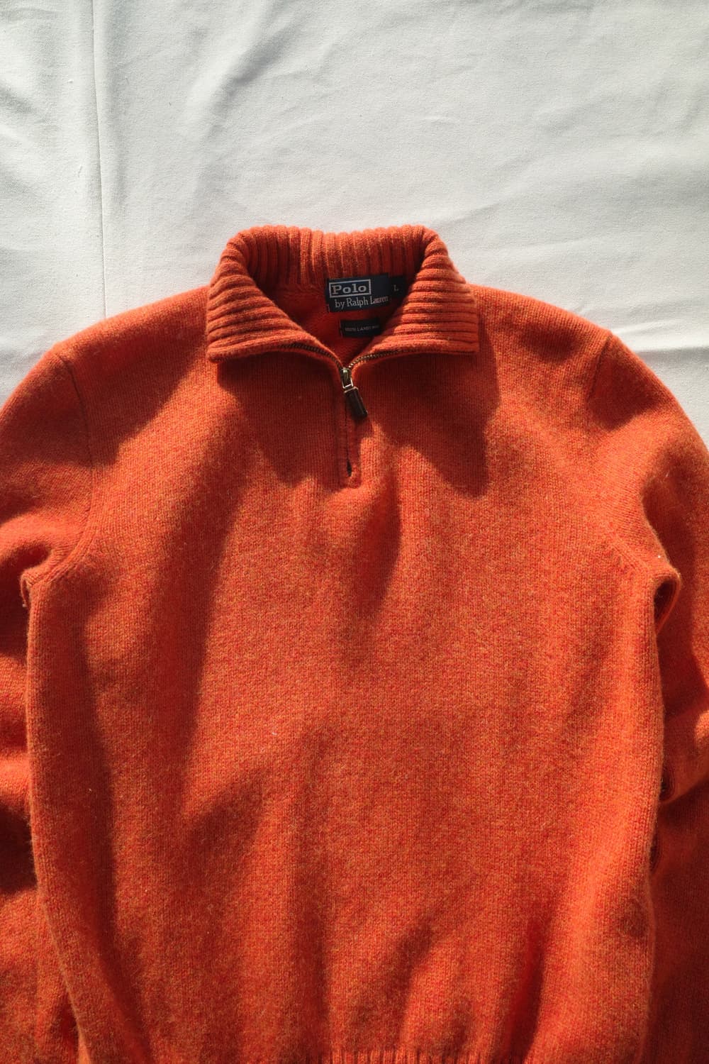 폴로 램스울 1/4zip 니트 상품이미지2