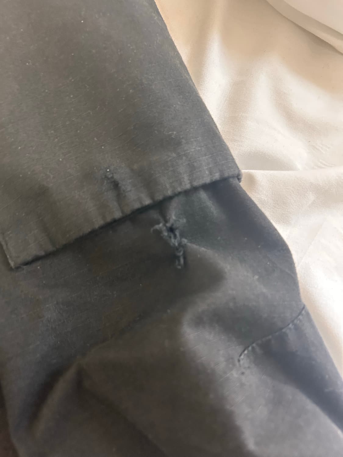 해칭룸 카고 바지 블랙 2 상품이미지3