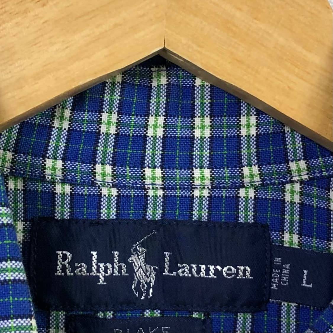 105 폴로 옥스포드 체크 셔츠 상품이미지3