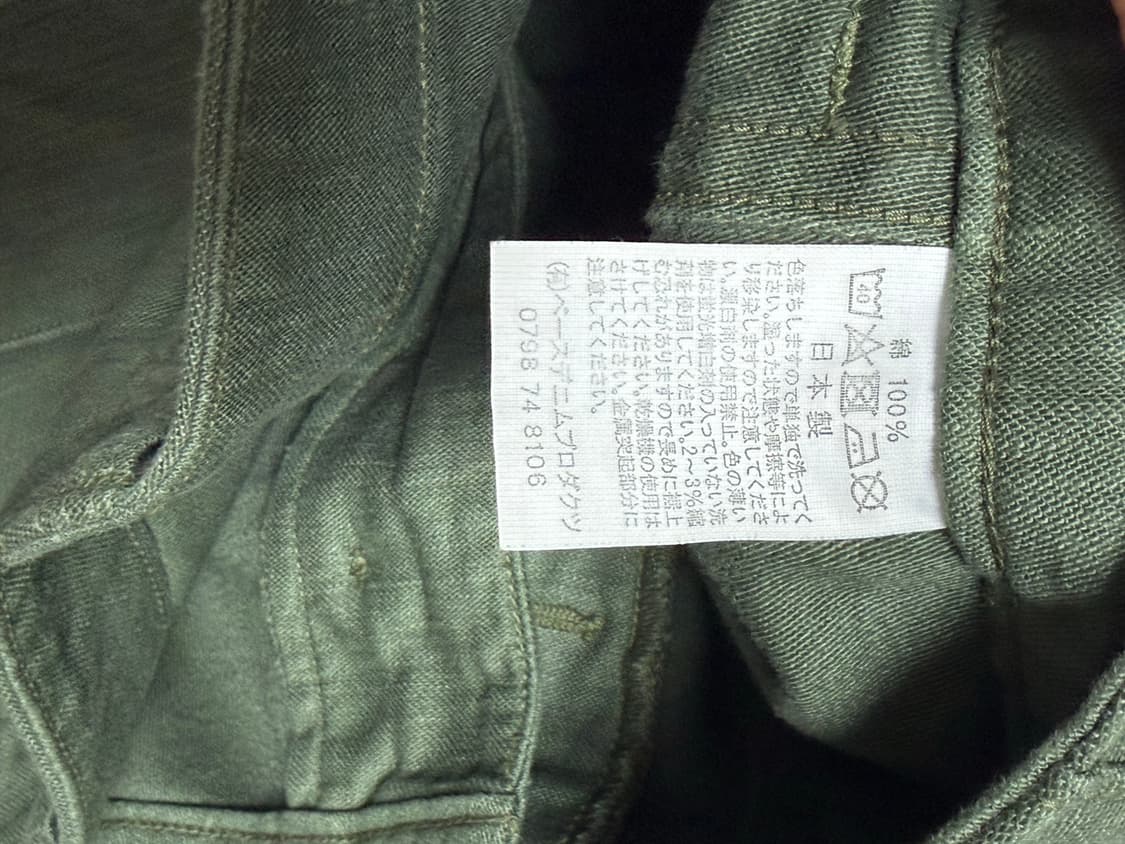 (B샵 정품, 2회착용) 오어슬로우 퍼티그 오리지널 3사이즈 상품이미지5