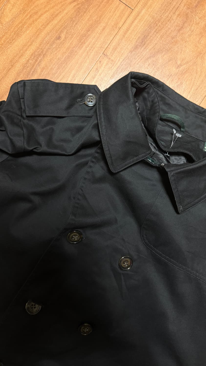 랄프로렌 블랙 더블 트렌치 코트 L 상품이미지2