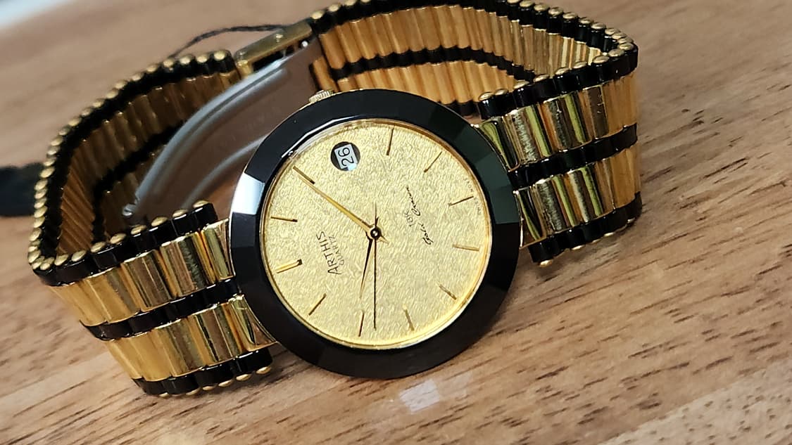 #Arthis  아티스 18K 골드 크라운 스위스무브 명품시계 급처 상품이미지10