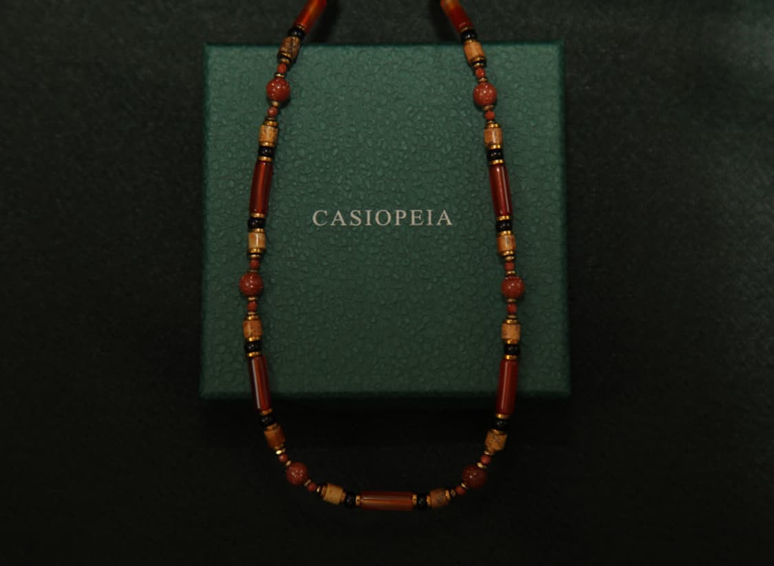 CASIOPEIA Foxy Baby Necklace 지만옥 원석 목걸이 상품이미지3