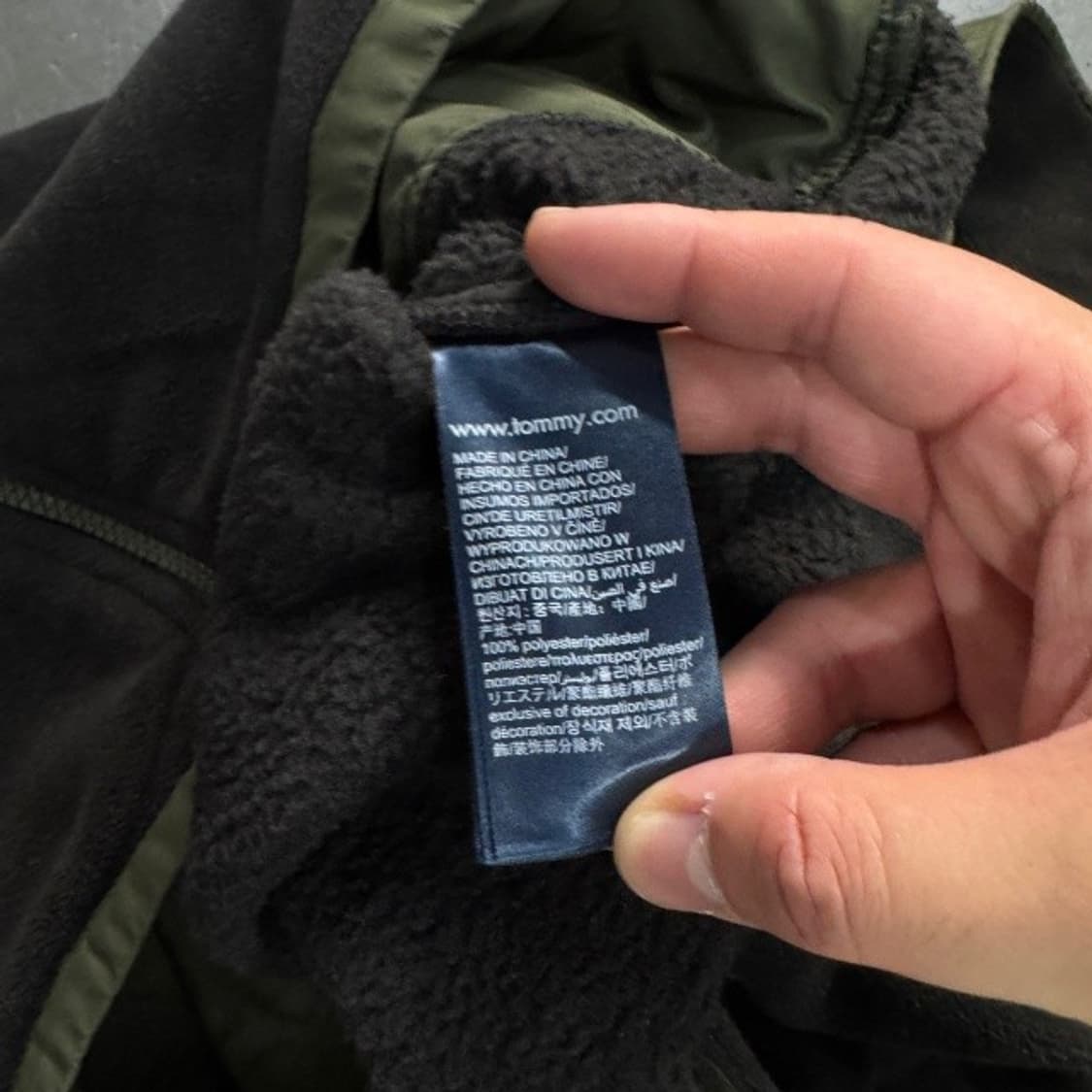 타미힐피거 후리스 자켓95 상품이미지5