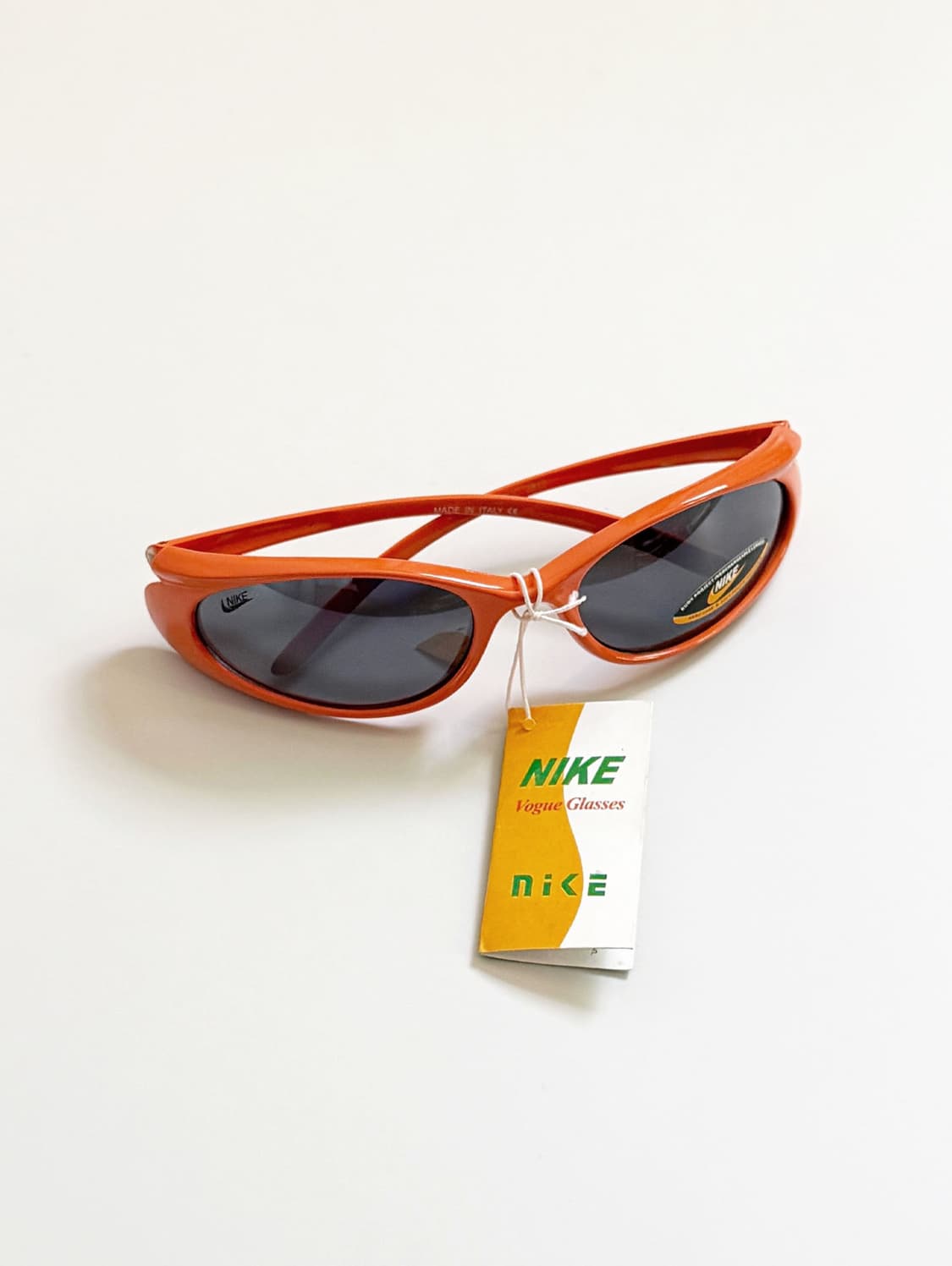 나이키 오렌지 오벌 스포티 프레임 빈티지 선글라스 상품이미지1