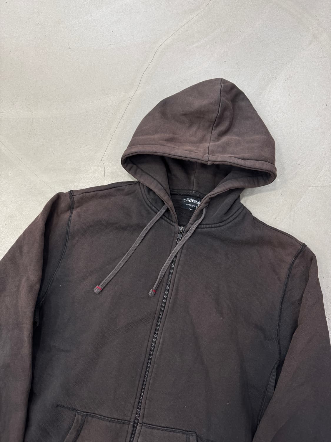 스투시 후드집업 L 상품이미지2