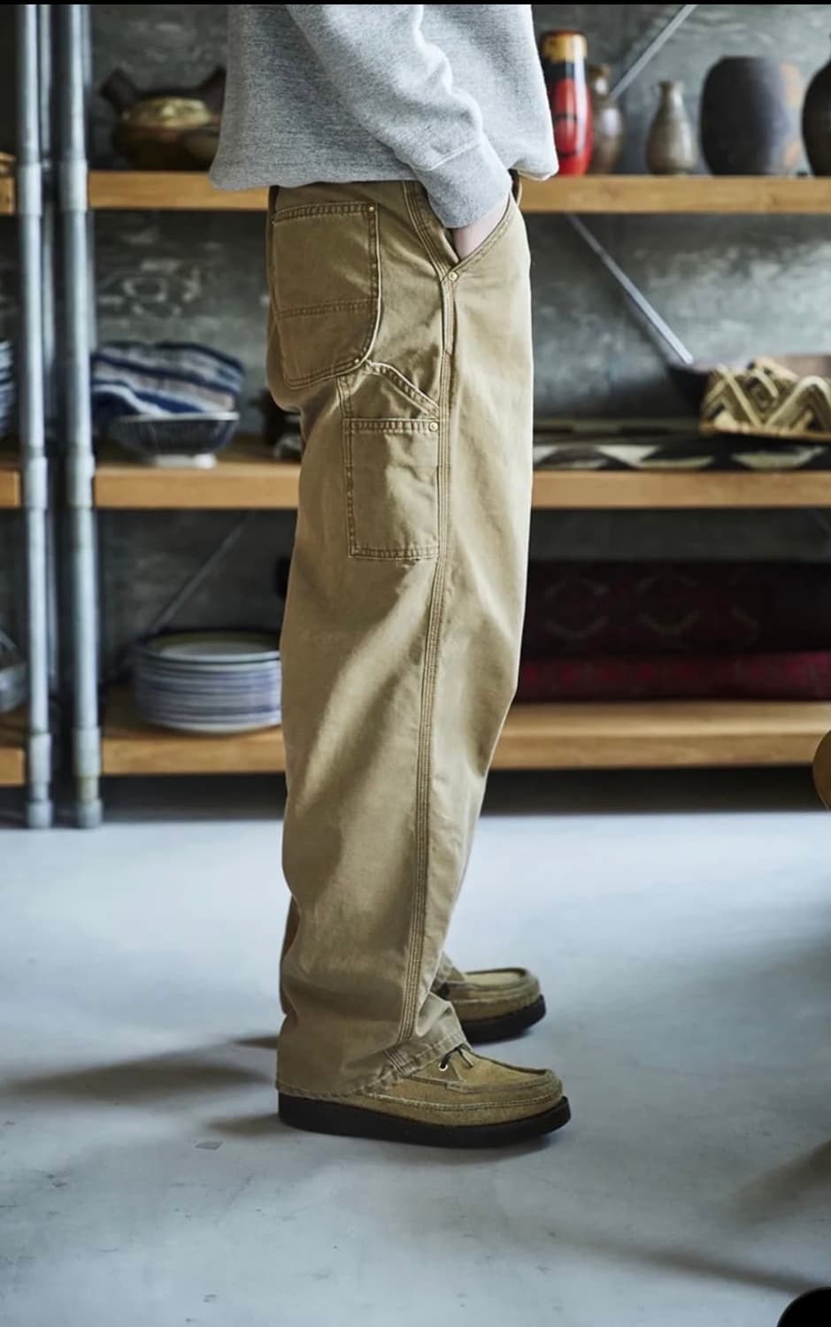 오어슬로우 페인터 데님 3사이즈 상품이미지3