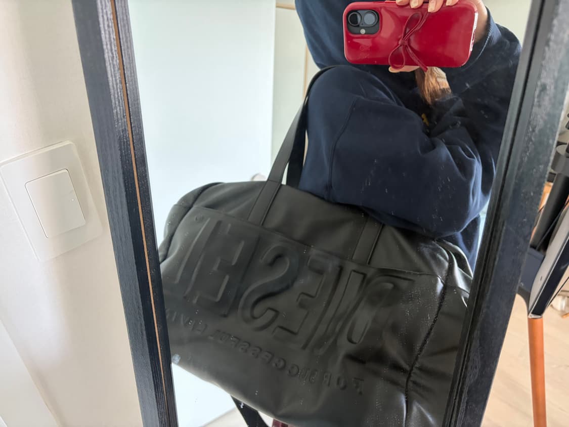 디젤 블랙 빅 토트백/보스턴백 상품이미지3