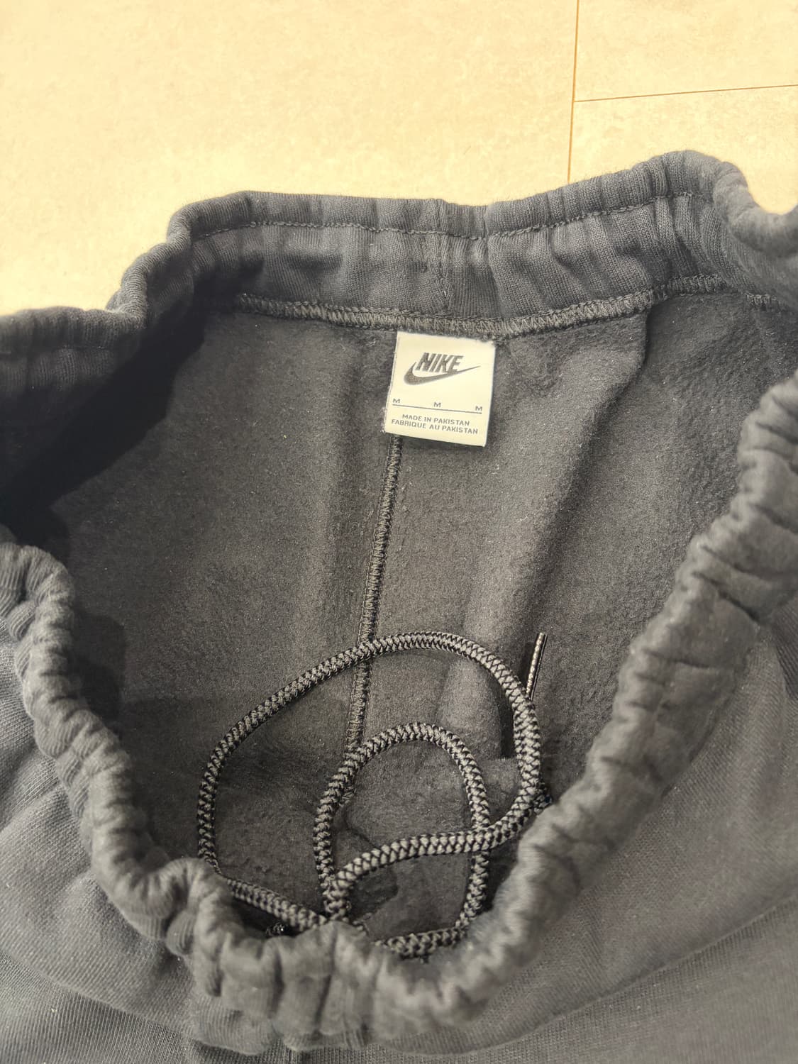 나이키x스투시 nrg 스웻팬츠 블랙 M 상품이미지7