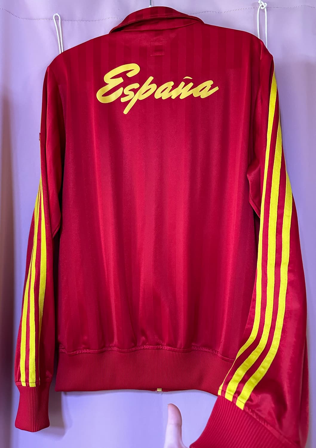 아디다스져지 아디다스 레드 아디다스 스페인 국가대표 트랙탑 에스파냐 져지 상품이미지3