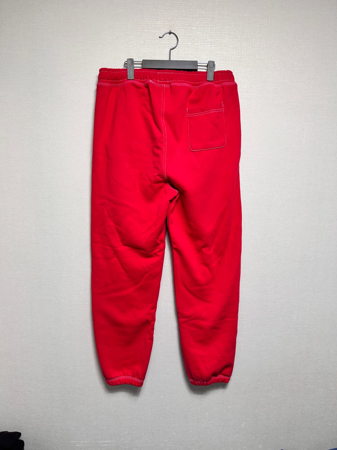 [L] 스투시 스웻팬츠 8볼 레드 상품이미지3