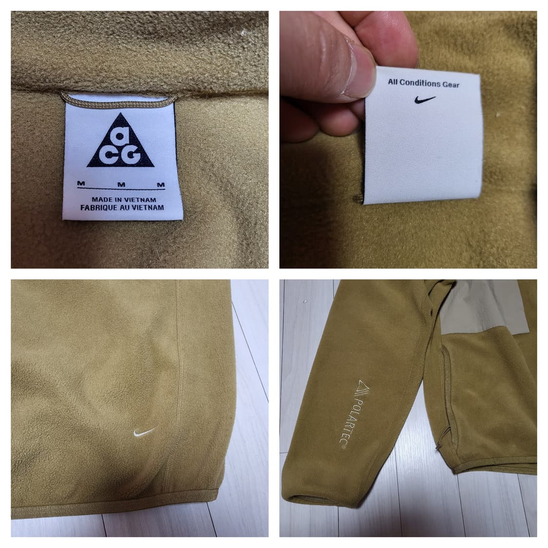 (m) 나이키 ACG 울프트리 1세대 플리스자켓 상품이미지7