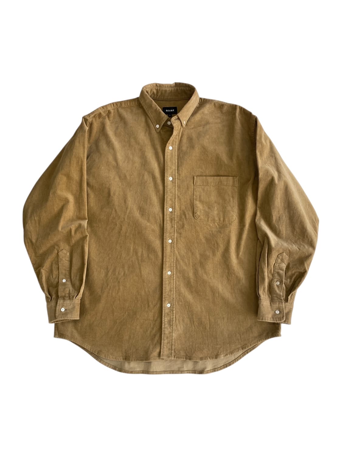 빔즈 오버사이즈 코듀로이 셔츠  상품이미지1