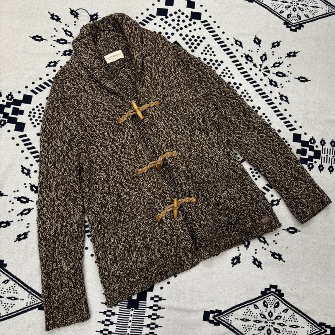 데님 앤 서플라이 랄프로렌 숄카라 더플 울 가디건 L P00005 상품이미지1