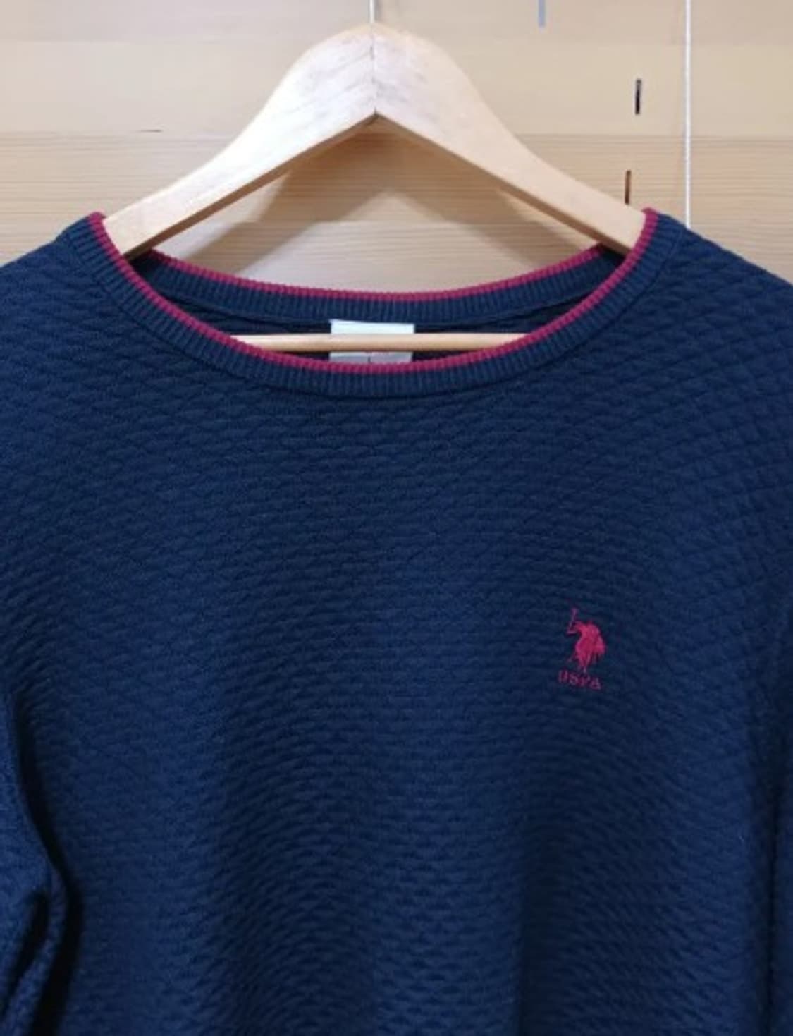US 폴로 남성 라운드니트 L사이즈 상품이미지1